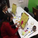 Anoka Halloween Wine and Canvas Paint Nights