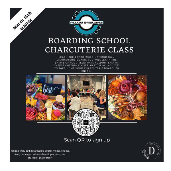 Charcuterie Boarding School