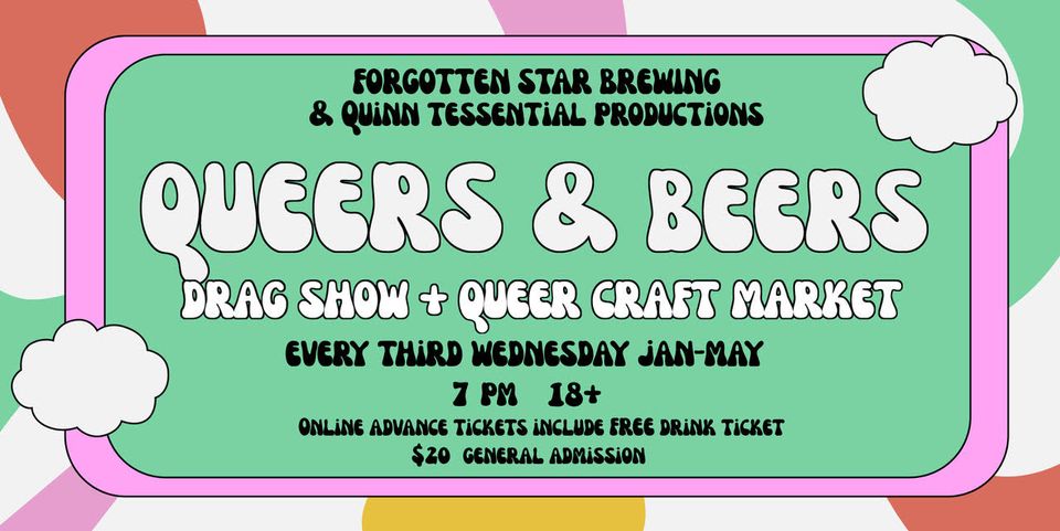 Queers & Beers Brewery Drag Show + Craft Market
