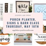 Create Your Own: Porch Planter, Sign or Interchangeable Barn Workshop