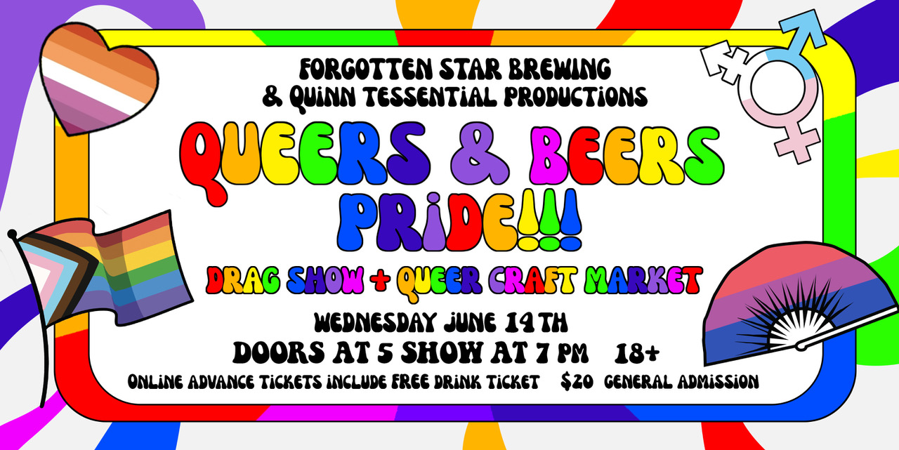 Queers & Beers Brewery Drag Show PRIDE! Twin Cities Gateway