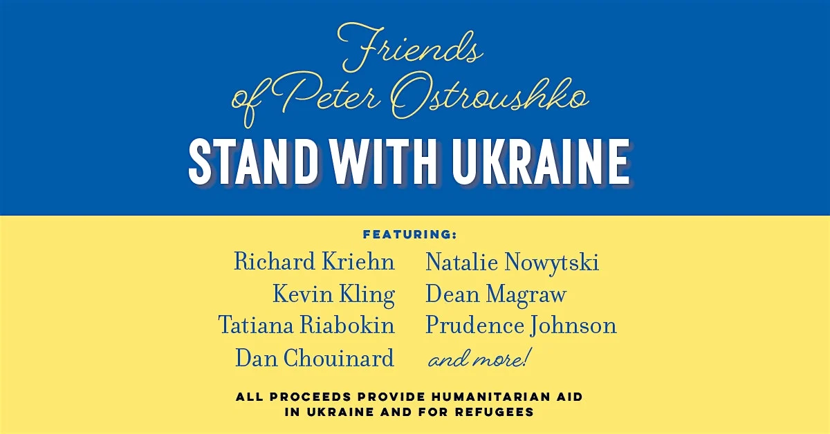 Friends of Peter Ostroushko Stand With Ukraine