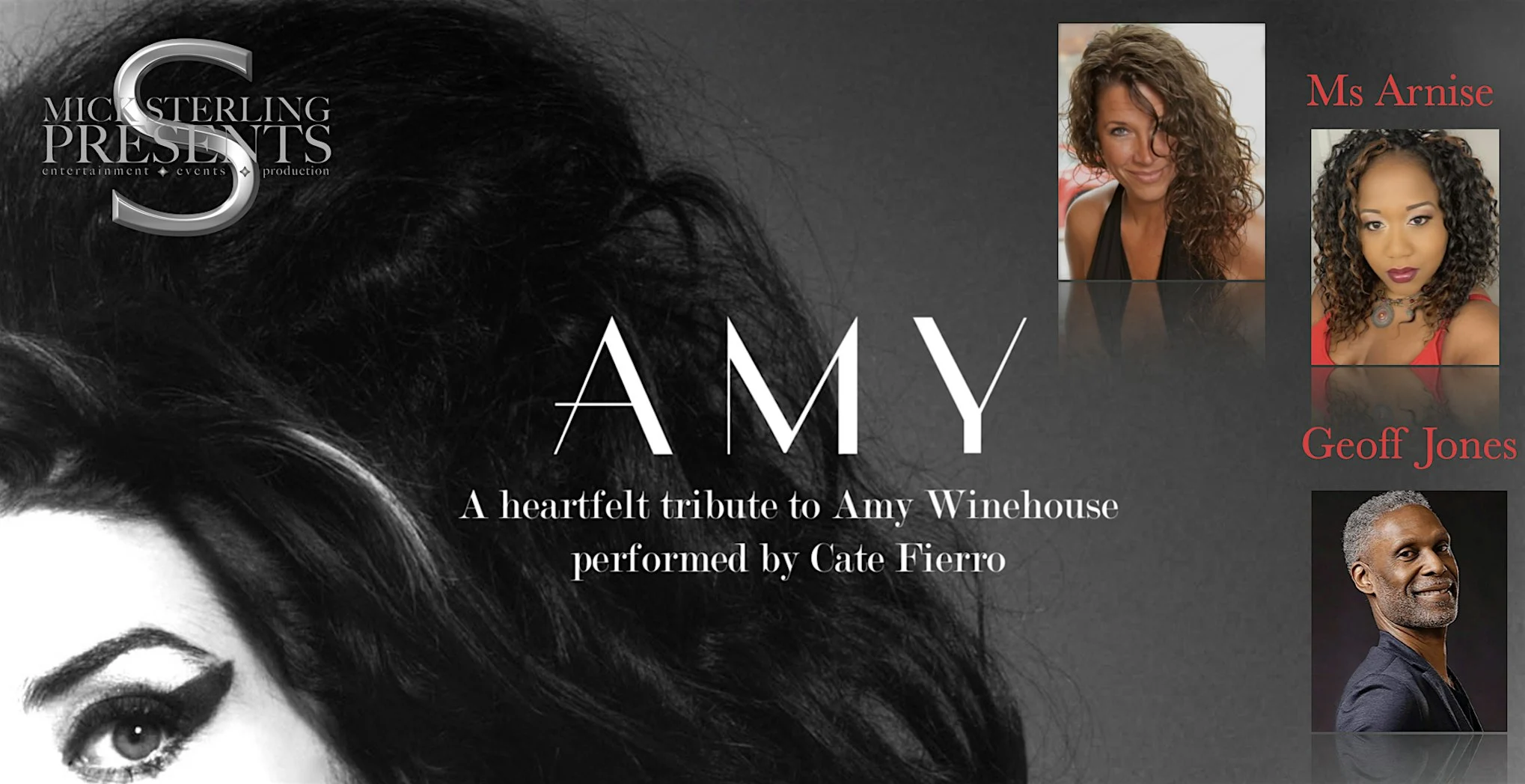 AMY ~ A Heartfelt Tribute to Amy Winehouse featuring Cate Fierro