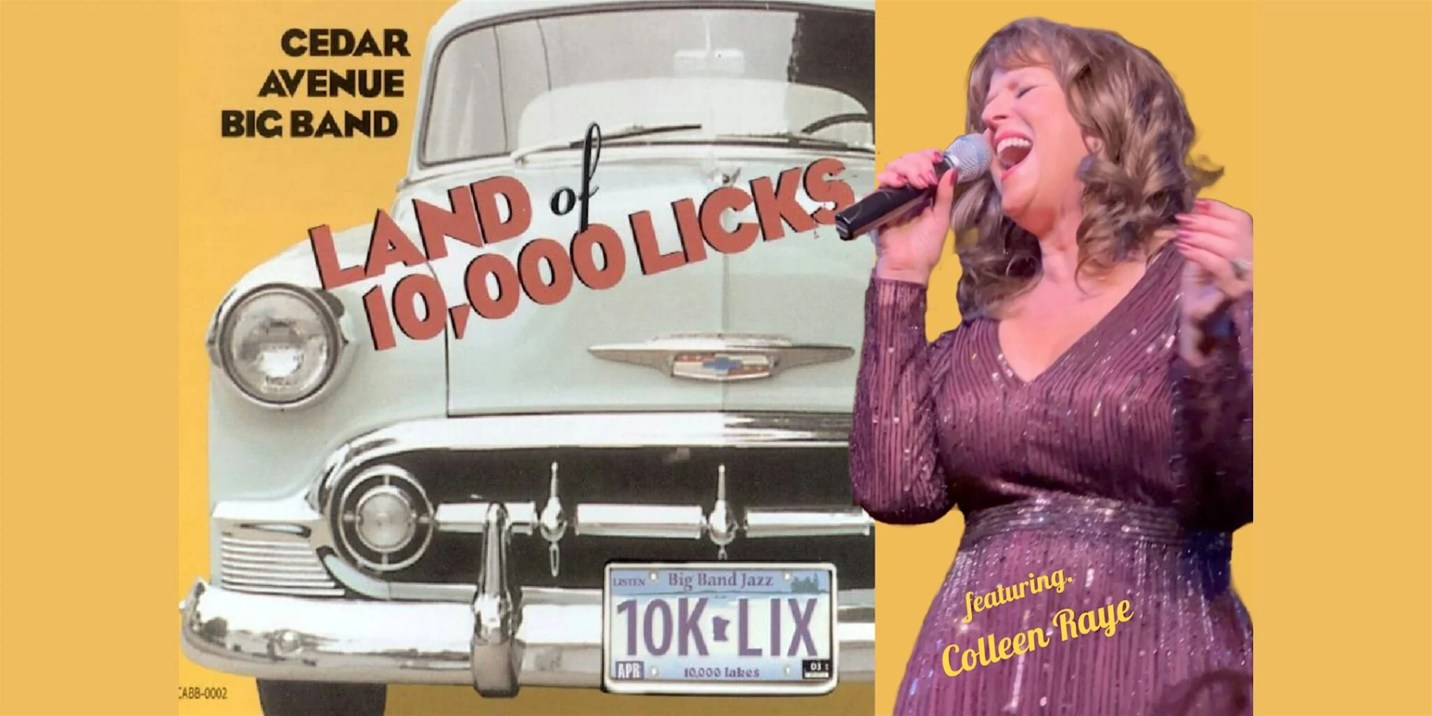 CEDAR AVE BIG BAND feat Colleen Raye