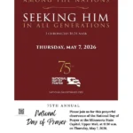 National Day of Prayer Gathering at the Minnesota State Capitol