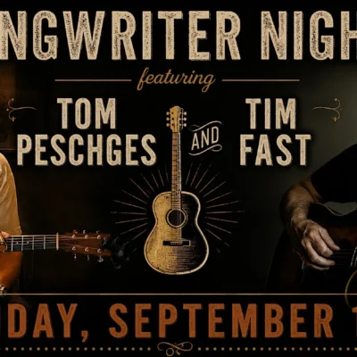 Songwriter Night: Hosted by Tom Peschges & Feat. Tim Fast