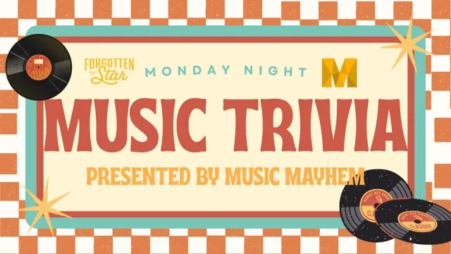 Music Mayhem Trivia at Forgotten Star Brewing