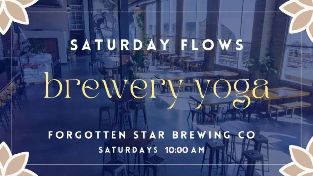 Taproom Yoga at Forgotten Star Brewing CO.