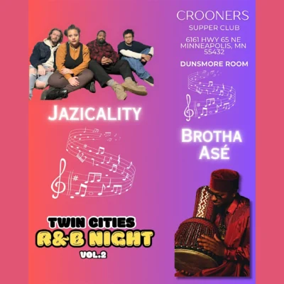 Jazicality and Brotha Asé – Twin Cities R&B Night
